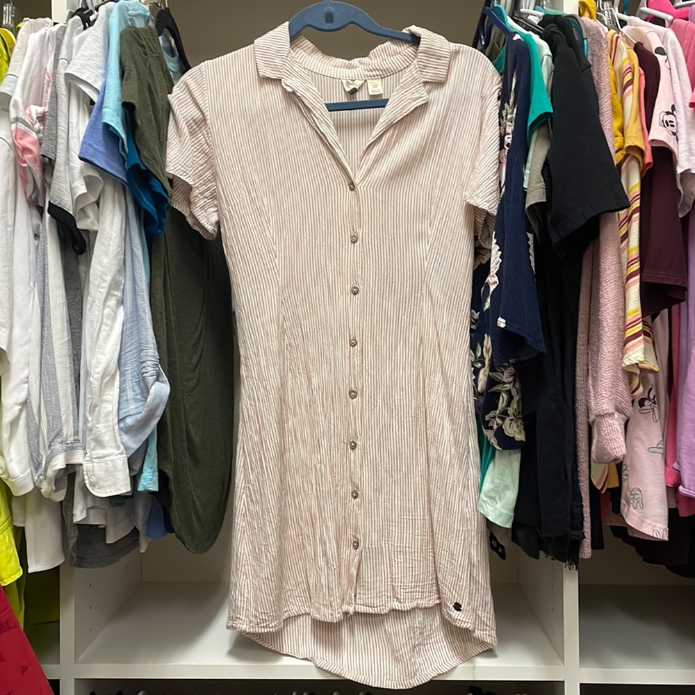 Roxy Pin Striped Dress